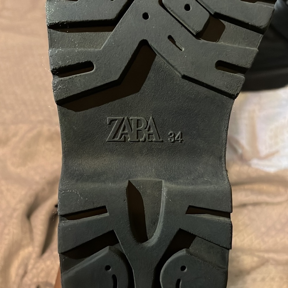 Zara Black Kids Jewel Boots Size 34 - Picture 15 of 15